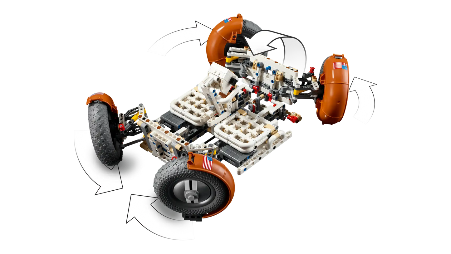 LEGO Technic 42182 NASA Apollo Maanrover (LRV)
