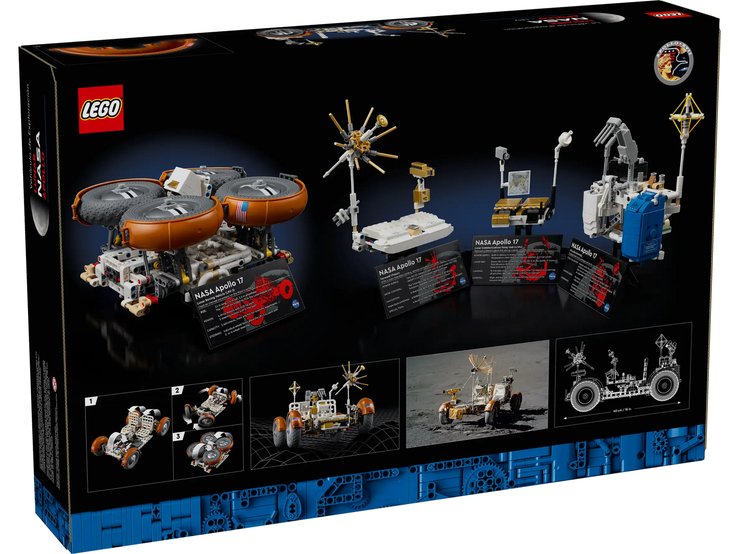 LEGO Technic 42182 NASA Apollo Maanrover (LRV)